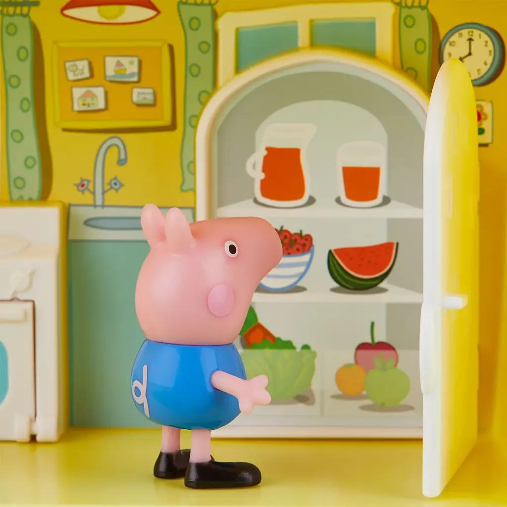 Ігровий набір Peppa - БУДИНОЧОК ПЕППИ (будиночок з меблями, фігурка Пеппи) - фото 5