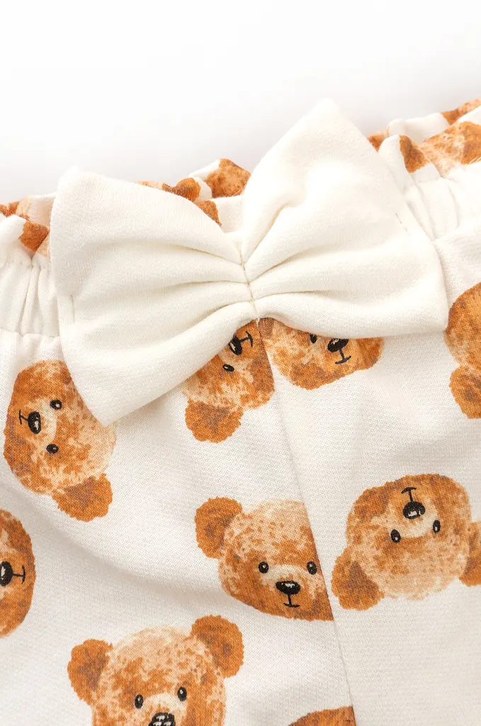 Боді зі штанами та пов'язкою для дівчинки з начосом Girl Bears - фото 9