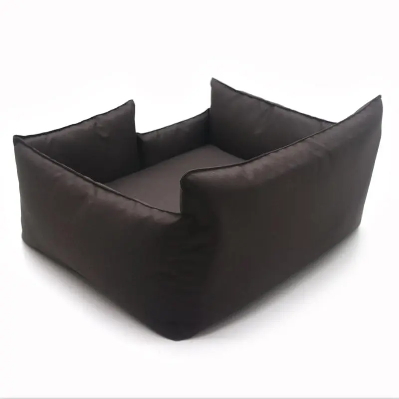 Лежак для собак Zoo-hunt Вояж прямокутний коричневий №2 500х650х230 мм - фото 3