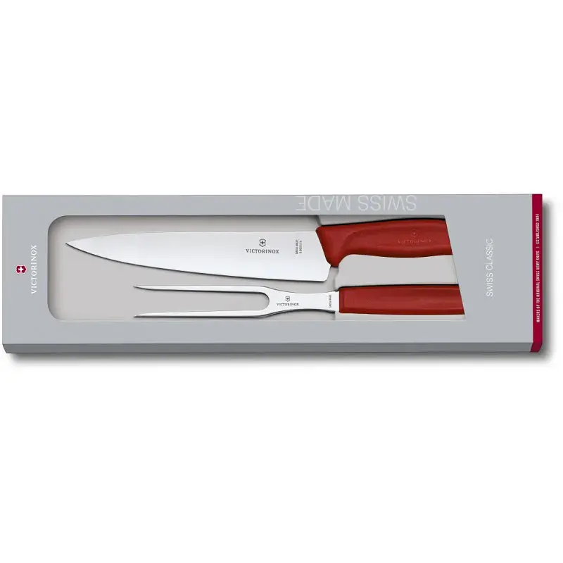 Набір ножів Victorinox SwissClassic Carving Set Red (6.7131.2G) - фото 4