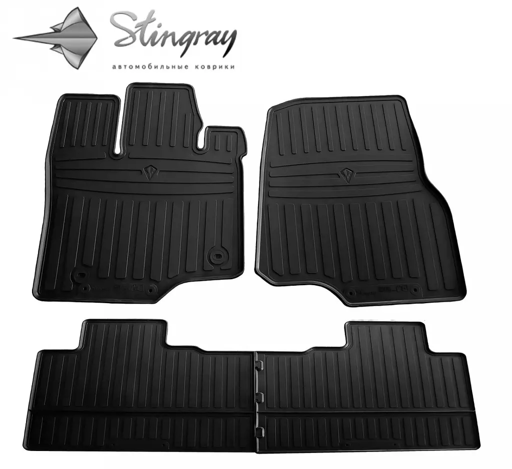 Автомобільні килимки у салон для Ford F-150 Super Crew cab 2014- 4 шт
