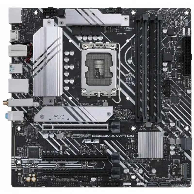 Материнська плата Asus Prime B660M-A WiFi D4 Socket 1700 - фото 2