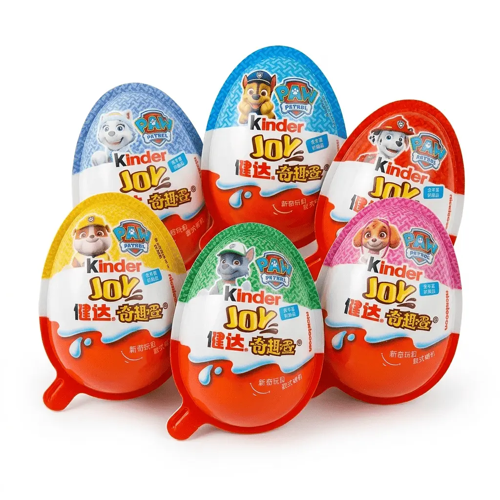 Шоколадні яйця Kinder Joy Paw Patrol 12шт х 20г - фото 4