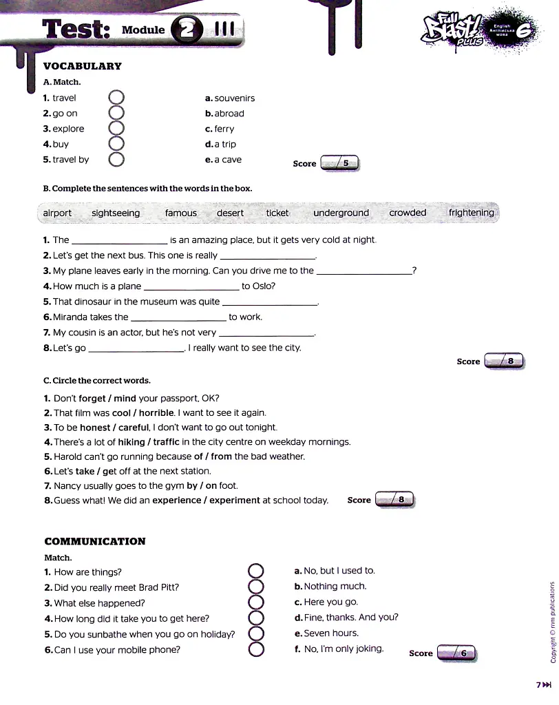 Full Blast Plus for Ukraine 6 Test Booklet - фото 5