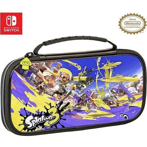 Чохол Nintendo Deluxe Travel Case (Splatoon 3, ver. 1) (Nintendo Switch, Switch Lite, Switch OLED model) - фото 2