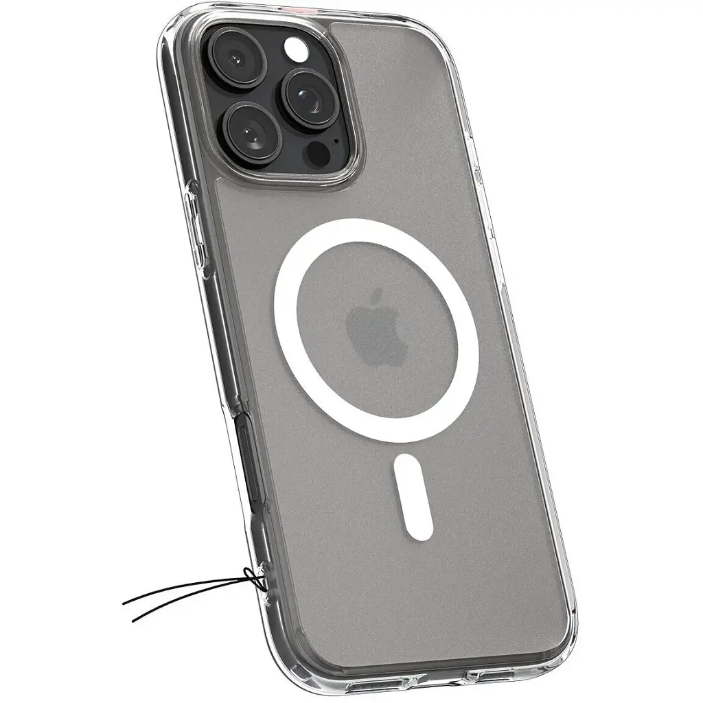 Чохол-накладка Spigen Ultra Hybrid with MagFit для Apple iPhone 16 Pro Max Frost Clear (ACS08002) - фото 3