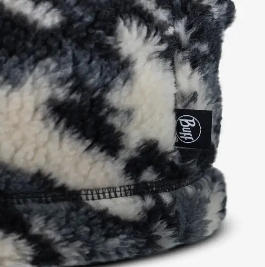 Шарф-труба Buff Switch Polar Neckwarmer, Nebek Grey Белый-Серый - фото 5