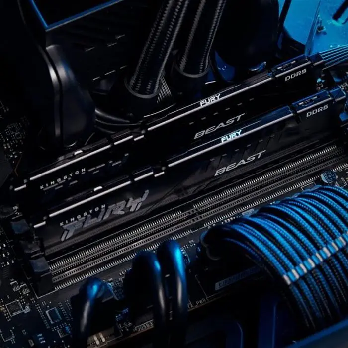Kingston Пам'ять ПК DDR5 64GB KIT (32GBx2) 5600 FURY Beast - фото 4