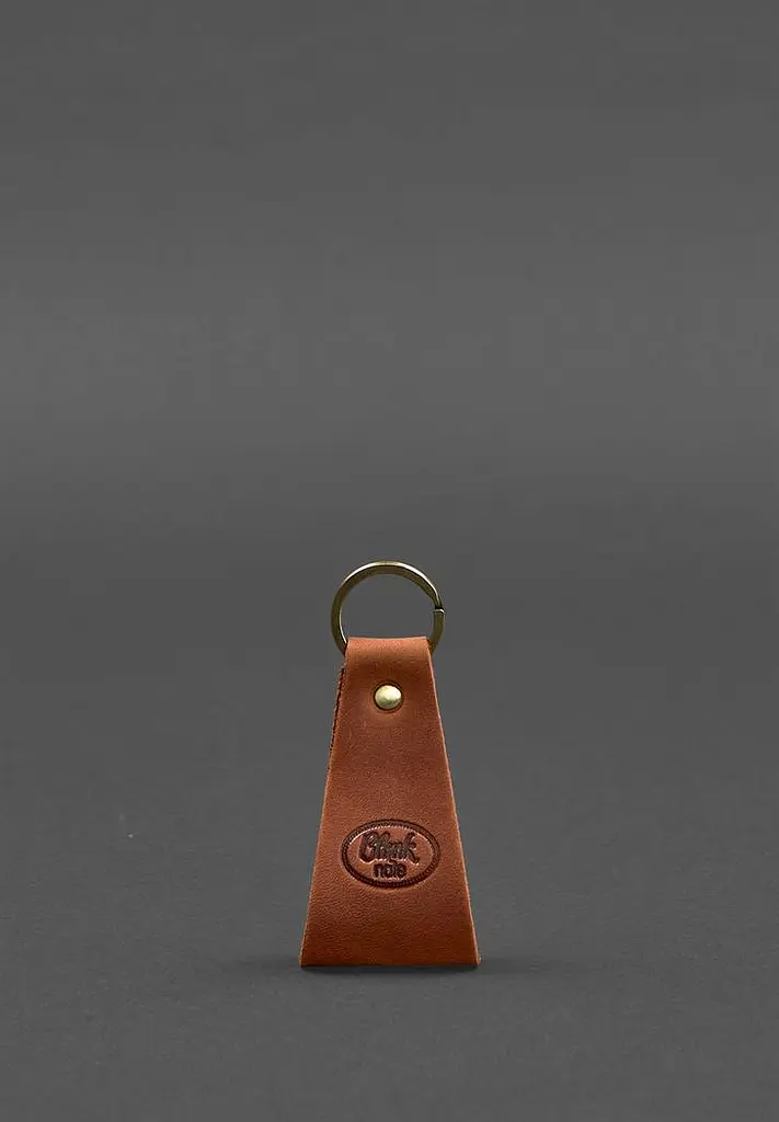 Кожаный брелок Перо - фото 3