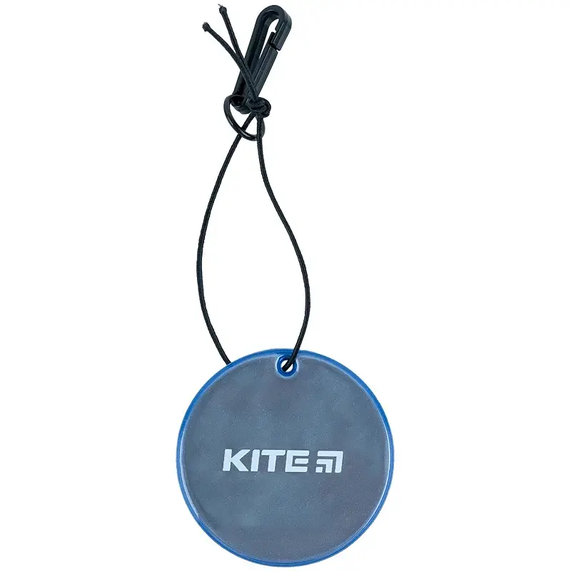 Підвіска м`яка світловідбиваюча "Kite" кругла, синій індіго №K23-110-5(24) - фото 2