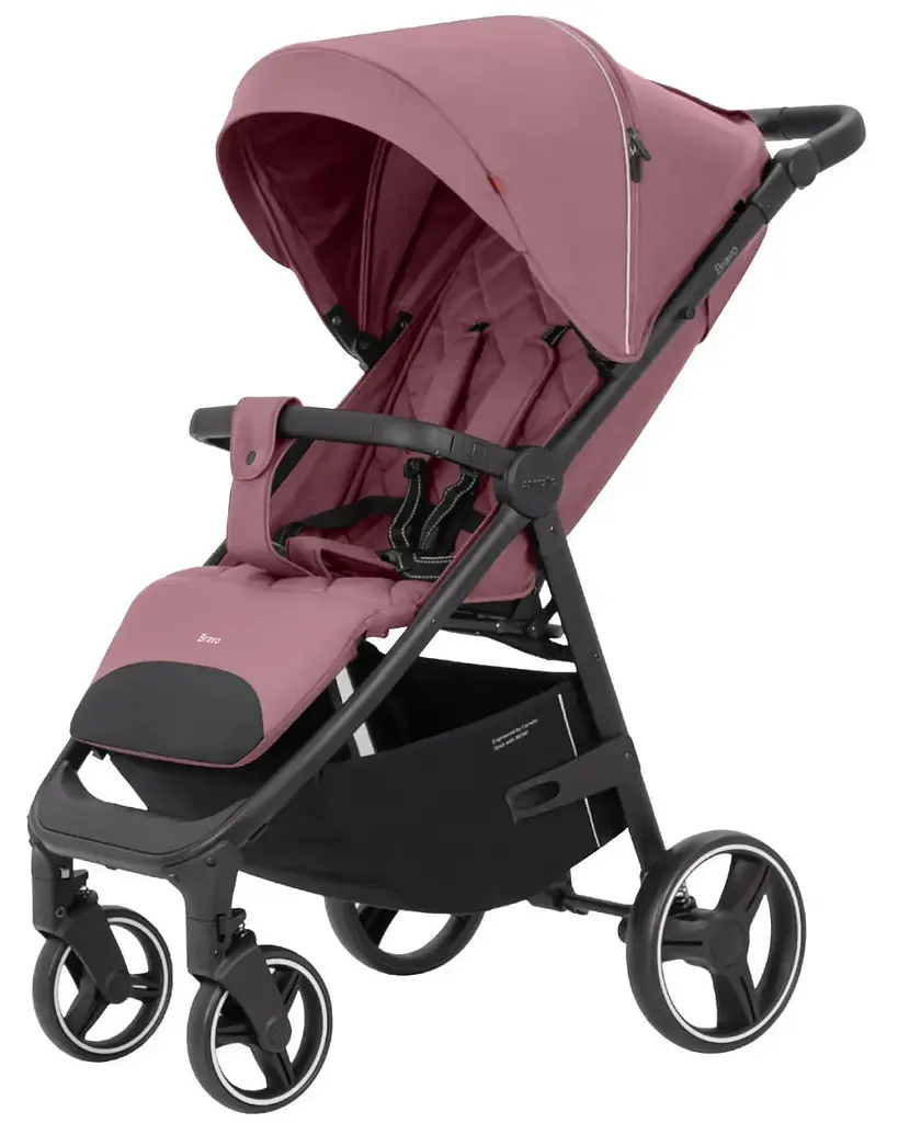 Прогулочная коляска для детей с регулируемой родительской ручкой Carrello Bravo CRL-8512 Crystal Pink розовый - фото 2