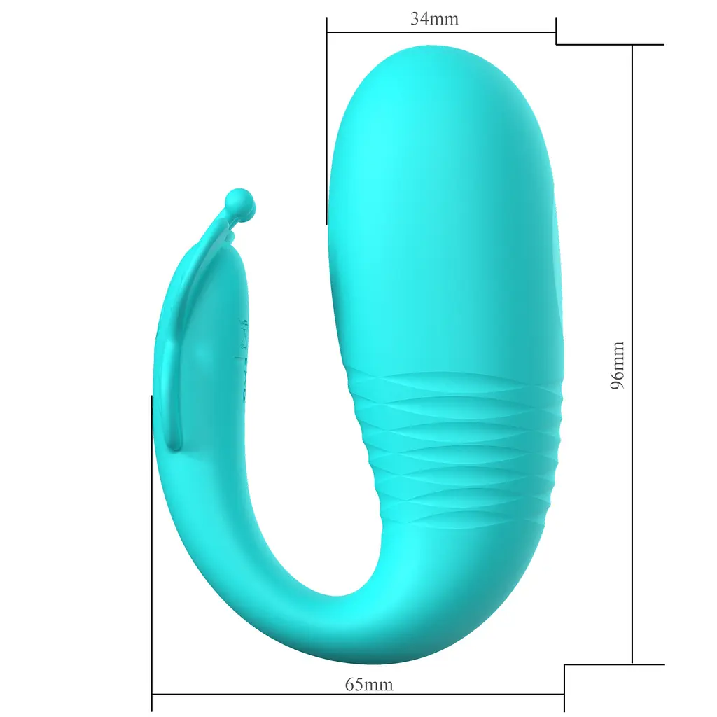 Вібростимулятор PRETTY LOVE Remi, 10 vibration functions, Silicone PRETTY LOVE BI-300093W 103523 - фото 3