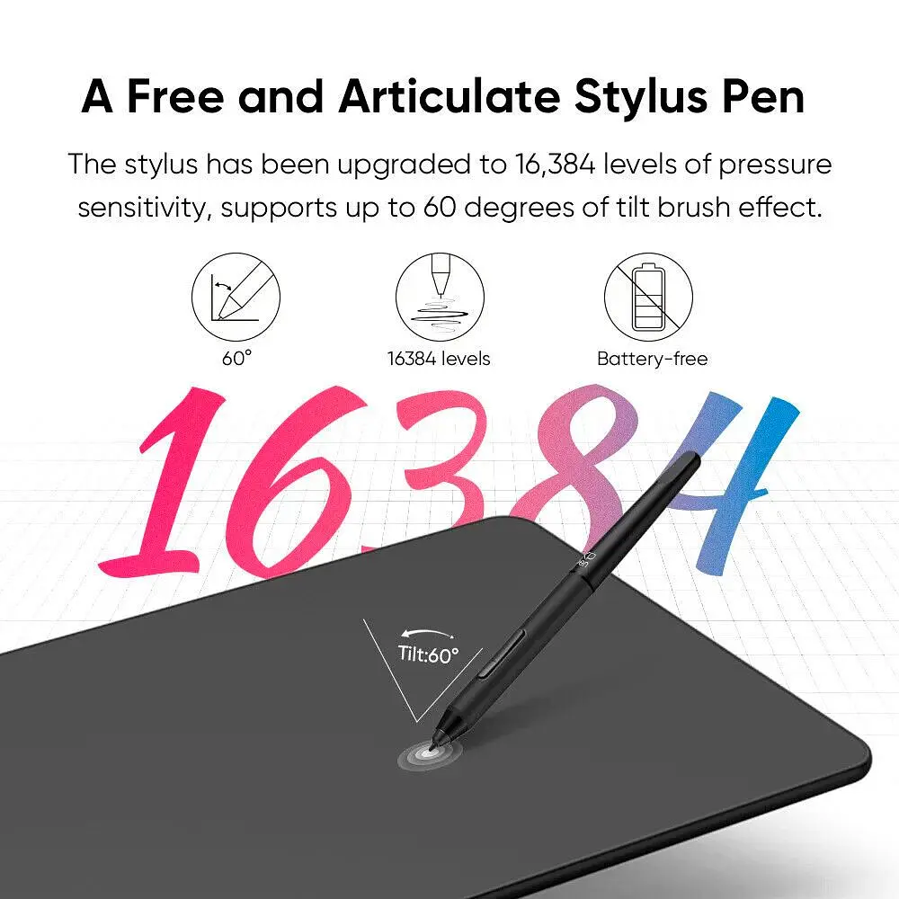 Графічний планшет XP-Pen Deco 01 V3 Black [118667] - фото 2