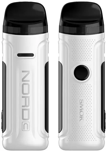 Под-система Smok Nord C 50 W Pod 1800 mAh 4.5 ml Kit Matte White (15818) - фото 2