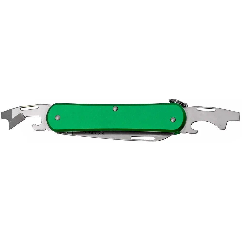 Ніж багатофункціональний Fox Vulpis Aluminium OD Green. 3 інструменти - фото 4