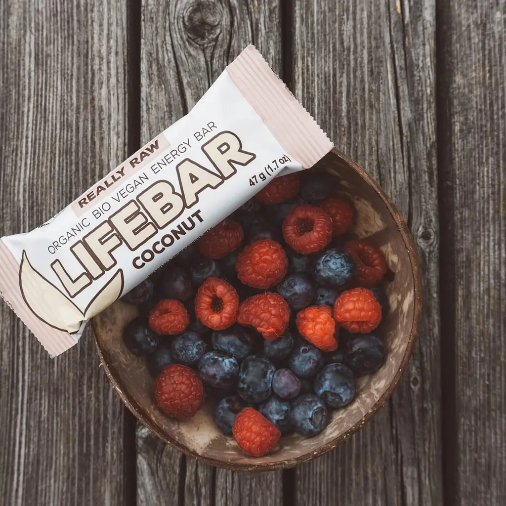 Батончик Lifefood Lifebar енергетичний з кокосом органічний 47 г - фото 6