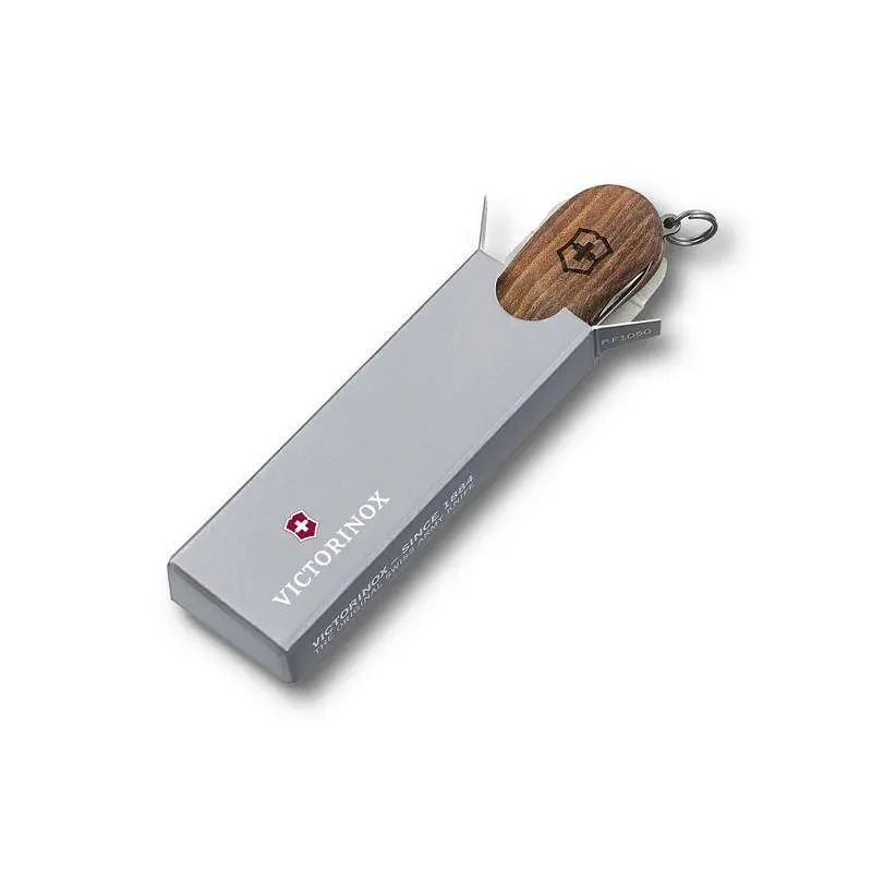 Ніж Victorinox NailClip Wood 580 лезо 65мм,6функ,горіх - фото 3