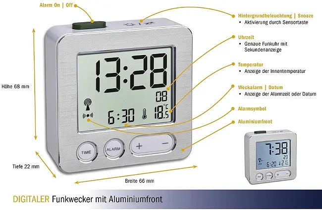 Годинник настільний TFA 60254554 - фото 4