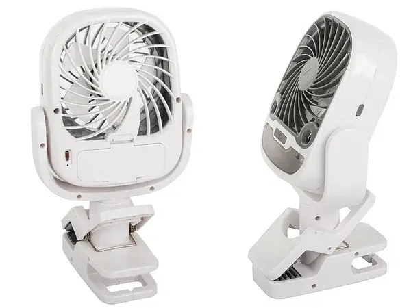 Настільний вентилятор, зволожувач повітря з роз'ємом, USB RGB 2в1 - фото 3