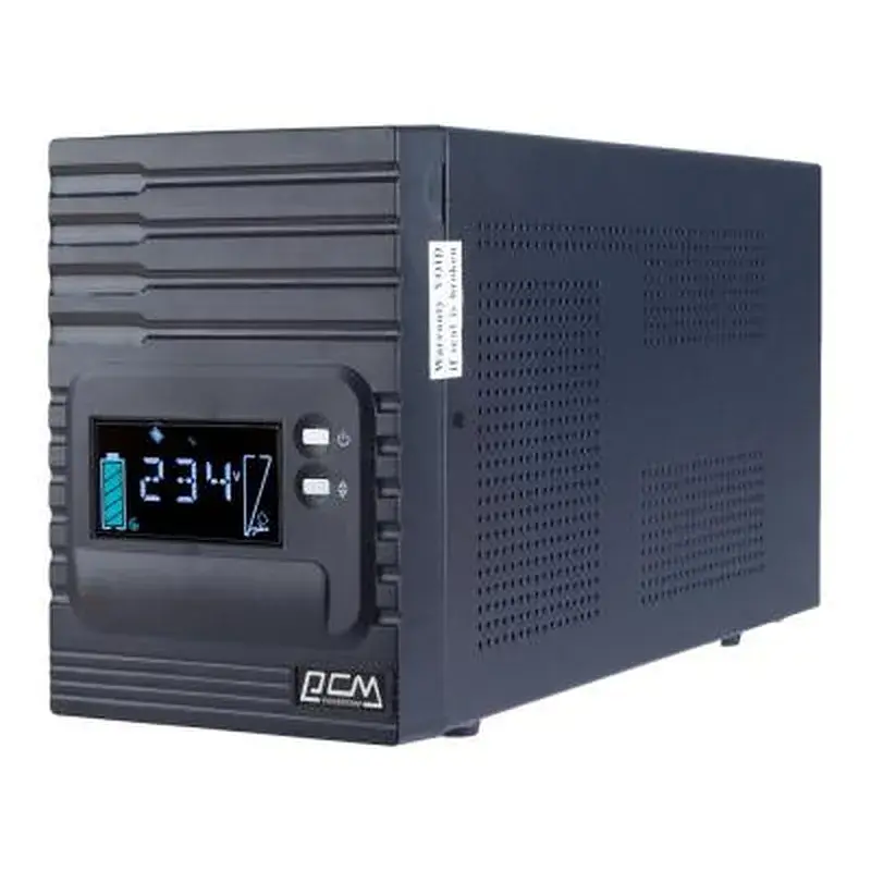 Пристрій безперебійного живлення Powercom SPT-1000-II LCD (SPT.1000.II.LCD) - фото 2