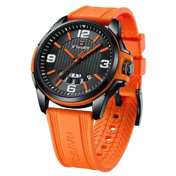 Годинник чоловічий наручний Naviforce Young Orange - фото 2