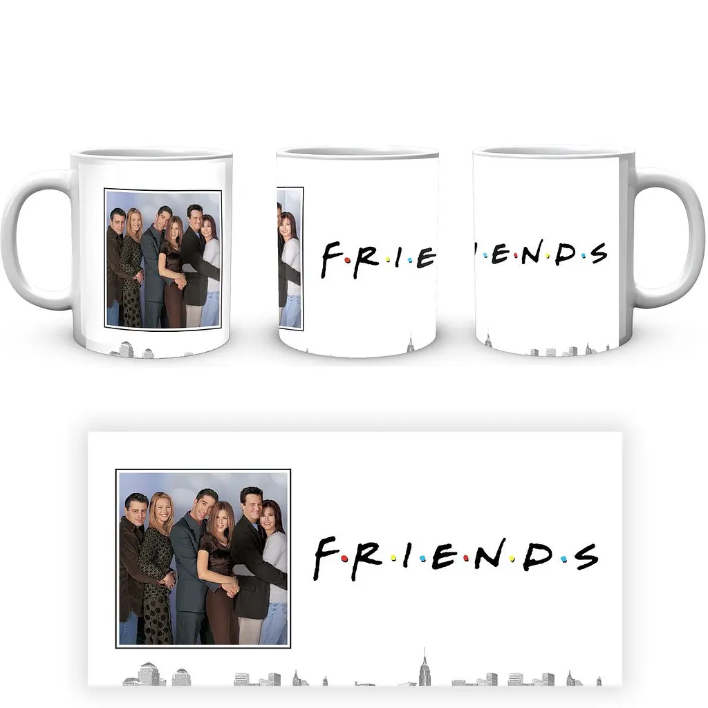 Кружка GeekLand Friends Друзья FR 002.18 330 мл белая - фото 4