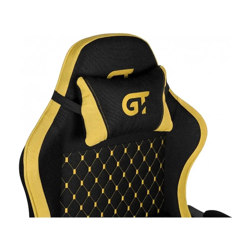 Крісло ігрове GT Racer X-2339 Black/Yellow (X-2339 Fabric Black/Yellow) - фото 2