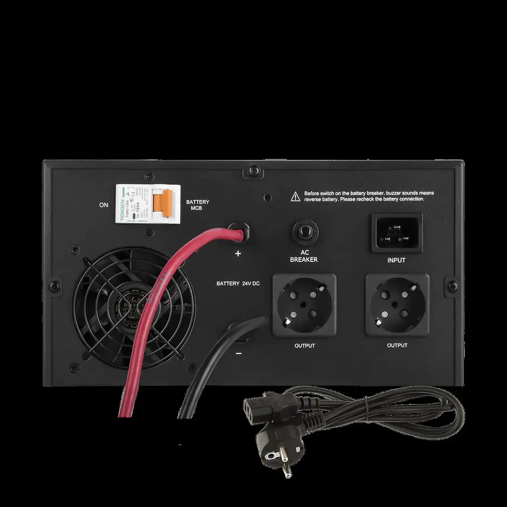 ДБЖ з правильною синусоїдою LogicPower 24V LPE-B-PSW-2300VA + 1600 Вт 1-40A - фото 4