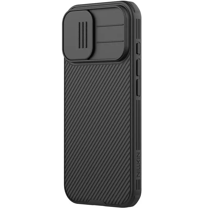 Карбонова накладка Nillkin CamShield Pro Magnetic для Apple iPhone 17 (6.3) Black - фото 3