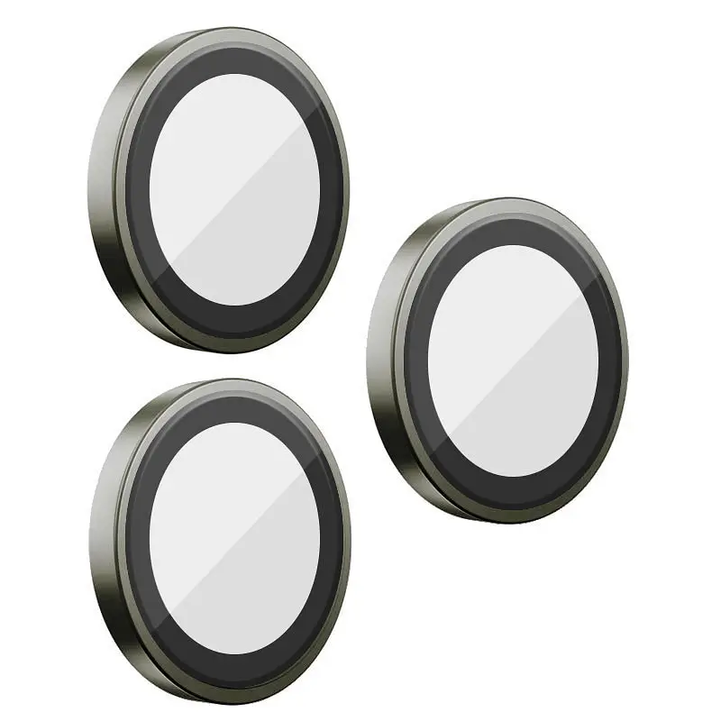 Захисне скло Metal на камеру для Apple iPhone 16 Pro Blueo teh0031381 - фото 2