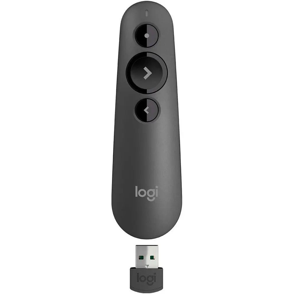 Презентер Logitech R500s Laser Pointer Presentation Remote Graphite (910-005843) - фото 2