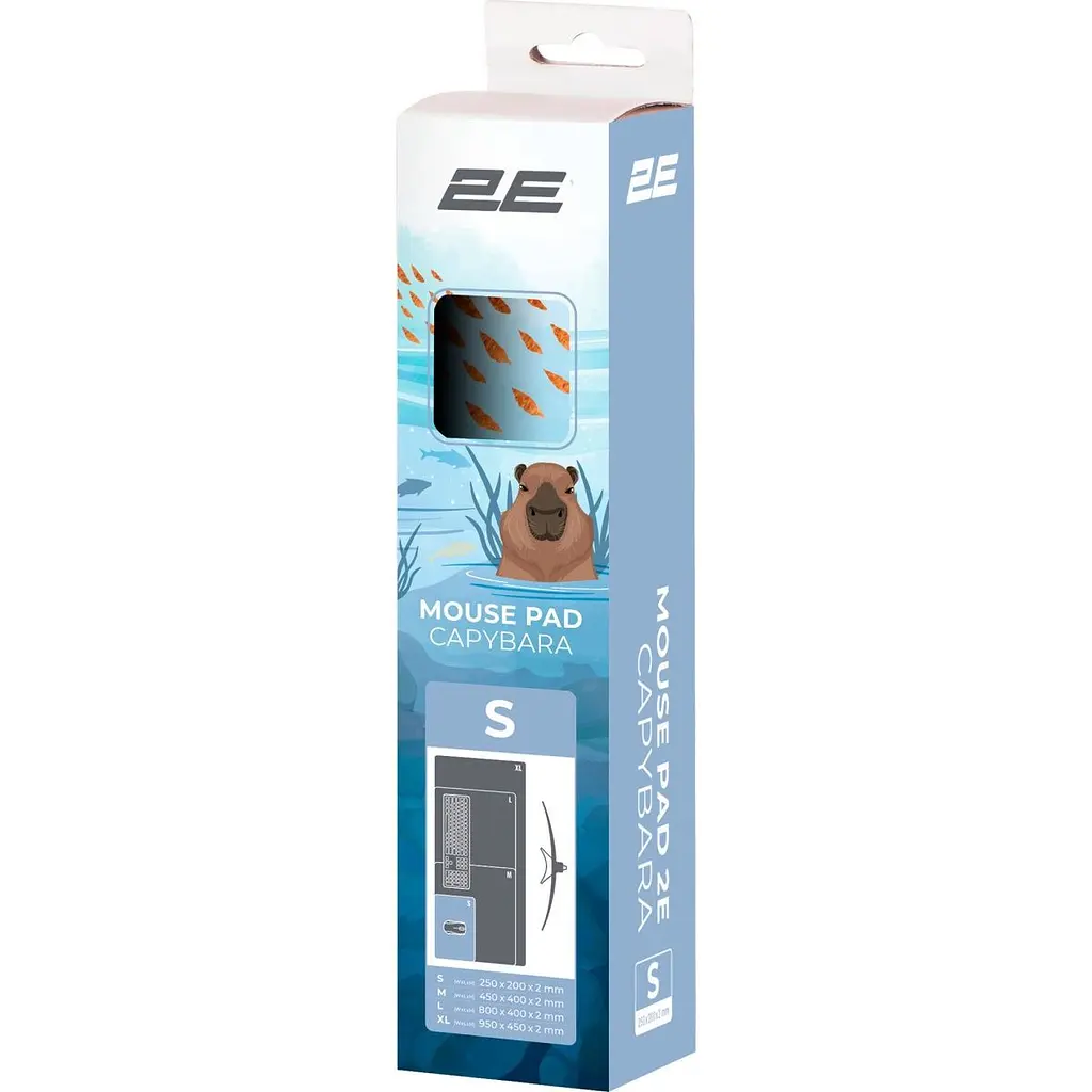 Ігрова поверхня 2E Gaming Capybarra S Blue [2E-PAD-S-CAPY-BLUE] [131926] - фото 4
