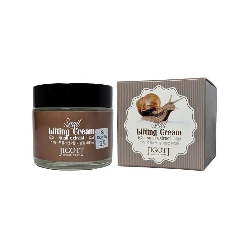 Крем для обличчя Jigott Snail Lifting cream з екстрактом муцину равлика