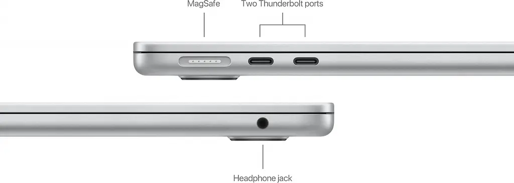 Ноутбук Apple MacBook Air 13,6" Late 2024 Silver (MC8H4) - фото 3