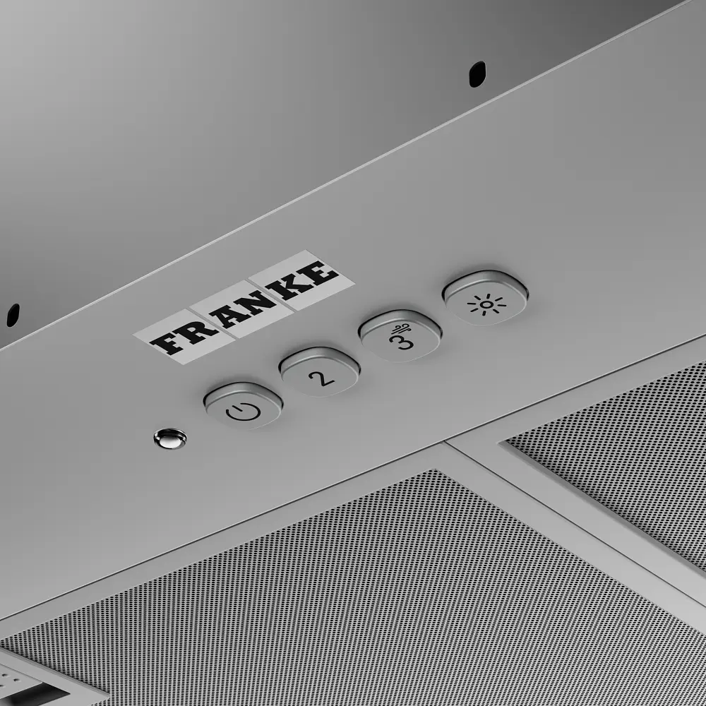 Franke Витяжка вбудовувана, 70см, 1250м.куб/год, Box Flush Basic FBFE LG A70, cвітло-сірий - фото 3