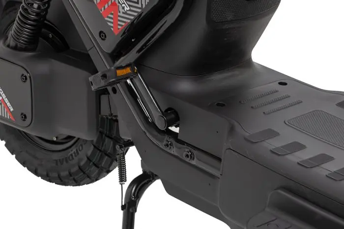 Электроскутер Двухместный Crosser CR4 Pro (1200W, 76.8V/30Ah) Черный - фото 5