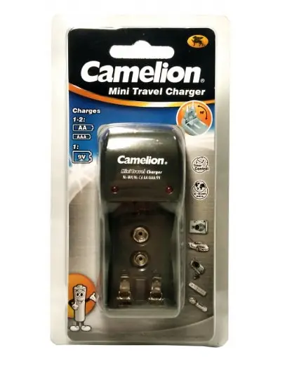 Зарядний пристрій Camelion BC-1001A 2хАКБ (для АА, ААА, крона) - фото 2