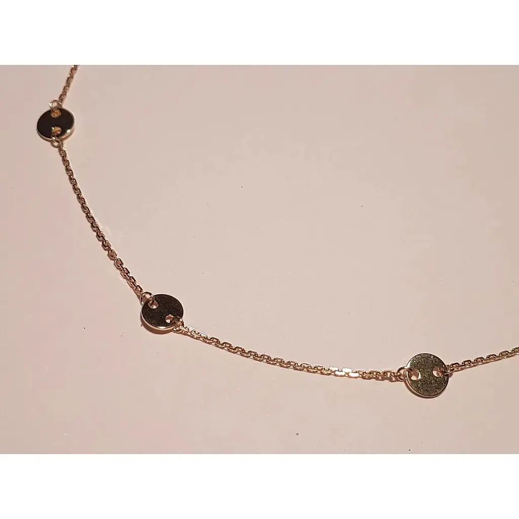 Золотой браслет Столичная Ювелирная Фабрика на ногу. 322788ж 23 - фото 4