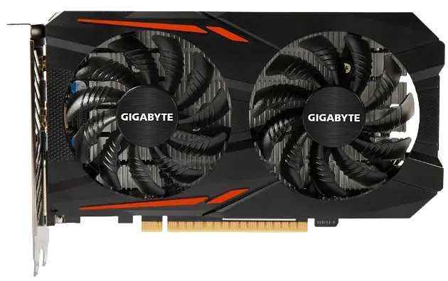 Видеокарта GeForce GTX 1050 Ti 4GB Gigabyte OC (GV-N105TOC-4GD) Б/У - фото 2