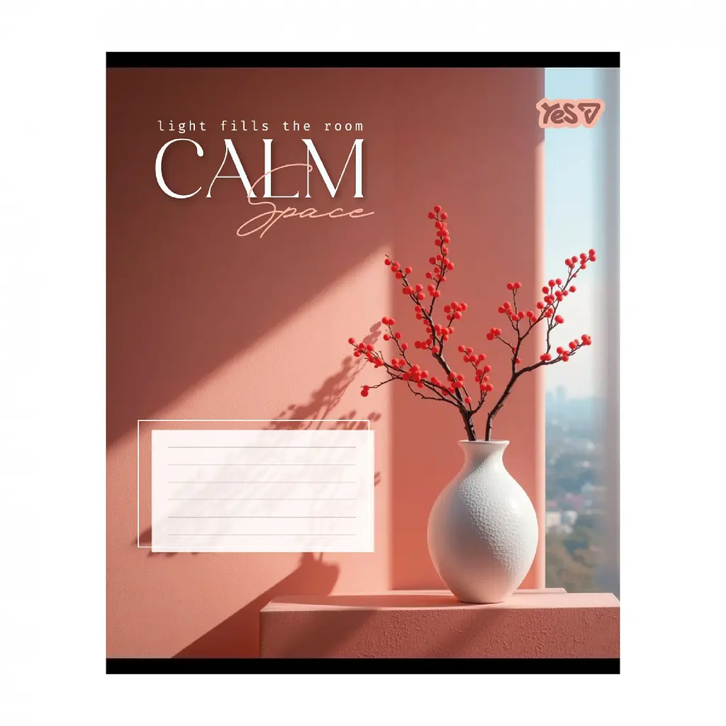 Упаковка зошитів учнівський Yes Calm space А5 / 48 кл. 10 шт. (769108) - фото 3