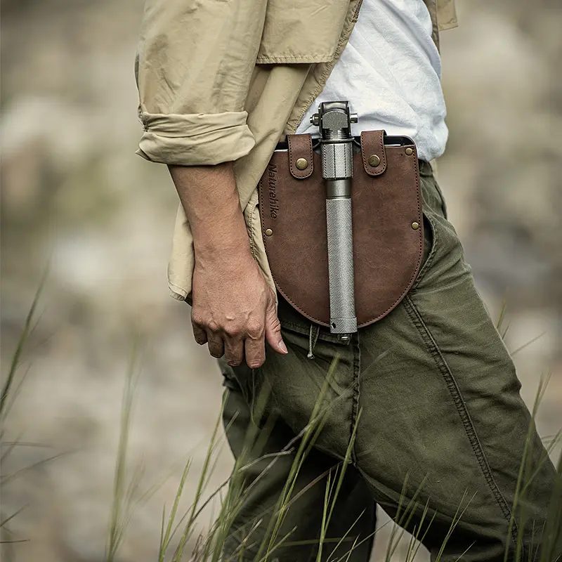 Лопата Naturehike Multifunctional outdoor shovel NH20GJ002, сріблястий - фото 4