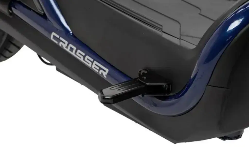 Электроскутер Двухместный Crosser CR2 (800W, 60V, 24Ah, графеновые АБК) Красный - фото 6