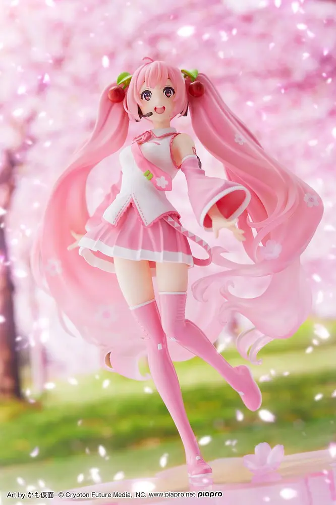Фігурка Taito Вокалоїд Сакура Міку Vocaloid Sakura Miku 20 см T V SM CBV 20 - фото 7
