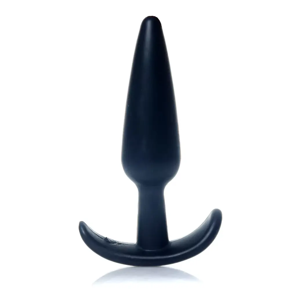 Анальна пробка для носіння B-Series T-Plug Smooth, 12х2.8 см, чорний