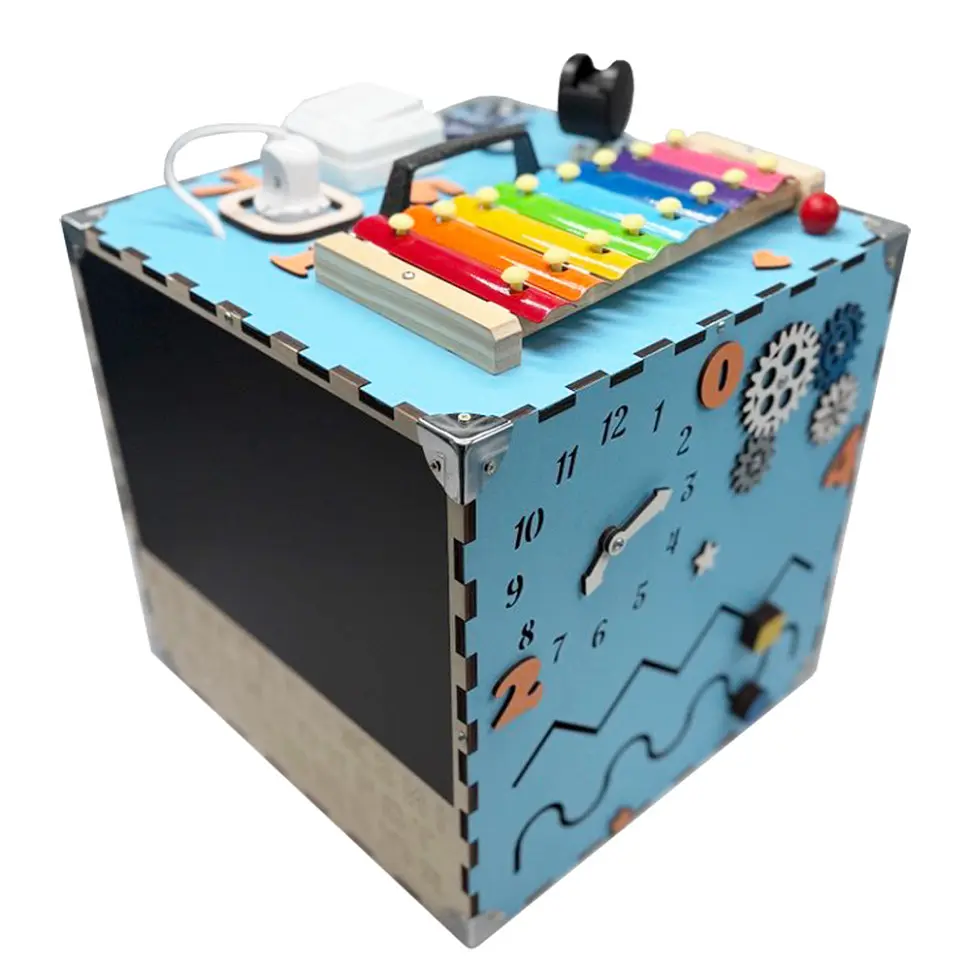 Развивающая игрушка Бизикуб TG200143, 30х30х30 см - фото 2