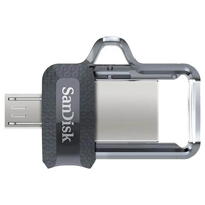 Флеш-накопитель Sandisk USB 3.0 Ultra Dual OTG 64Gb (150 Mb/s) (SDDD3-064G-G46) - фото 3