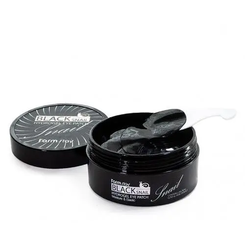 Гидрогелевые патчи для глаз с муцином черной улитки Black Snail Hydrogel Eye Patch FarmStay 60 шт - фото 2