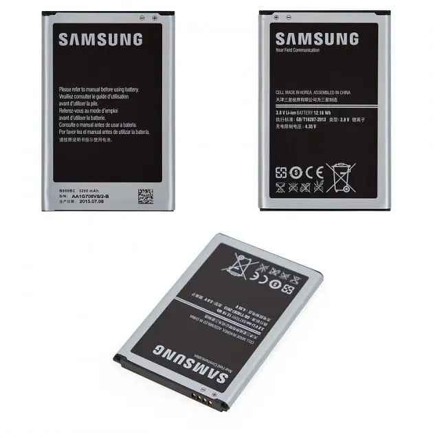 Аккумулятор оригінал Samsung B800BK/ B800BC N900/ N9000 Galaxy Note 3/ B9002/ N9005/ N9006/ N9008/ N9009 - фото 2