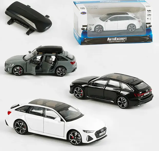 Машинка Автопром ауді audi TK - 10206 Авто Експерт, 3 кольори, металопластик, 1:32, звук, світло - фото 5