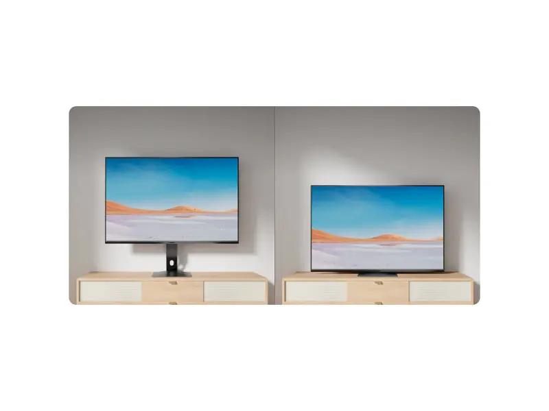 Настільна стійка Kivi Motion TV Stand 23-65 Black - фото 11